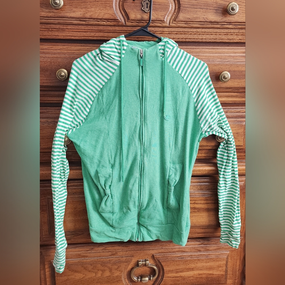 Adidas zip up hoodie XL
